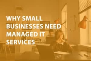 small business in London outsourcing their IT support to a professional company